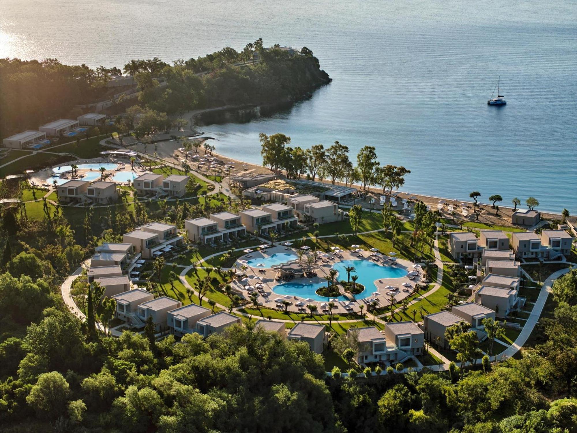ホテル Ikos Odisia コルフ島 エクステリア 写真